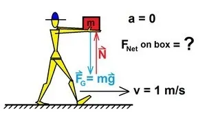 Physics 4  Newton's Laws of Motion (6 of 20) First Law: Example 2