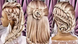 Топ 5 Простые и Удивительные Прически Пошагово.Top 5 Amazing Hairstyles Compilation 2018