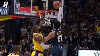 Jamal Murray just POSTERIZES LeBron James 😱