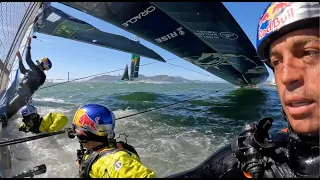 Did Jamie O'Brien and I just break a $10 Million Dollar SAIL GP Boat?