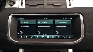 Range Rover Evoque 2012-2017 замена монитора 8" на HD 10,25"