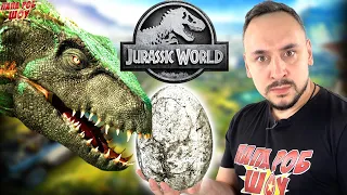 ПАПА РОБ ИГРАЕТ В МИР ЮРСКОГО ПЕРИОДА - ДИНОЗАВРЫ АТАКУЮТ В JURASSIC WORLD EVOLUTION!