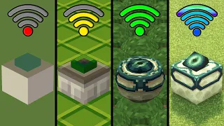 minecraft end portal with different Wi-Fi