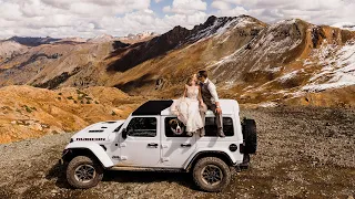 Colorado Jeep Elopement in the San Juan Mountains