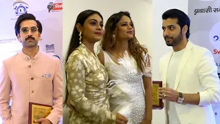 Sreejita De, Archana Gautam, Nakuul Mehta & Sharad Malhotra At Rashtriya Abhimaan Puraskar Award