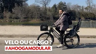 Ahooga Modular : mi vélo, mi cargo