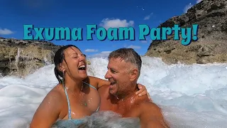 Exuma Foam Party ~ Exploring the Bahamas ~ Sailing Honu Time S4E7