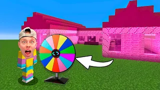 Lykkehjulet bestemmer min bondegård i Minecraft