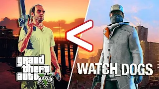 Why Watch Dogs Is Just as Good If Not Better Than GTA V | Watch Dogs Vs GTA 5 Comparison