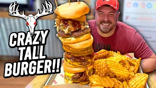 The Buck Snort's "Big Easy" Triple Burger Challenge!!