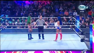 Sasha Banks Vs Shotzi Blackheart - WWE Smackdown 25/02/2022 (En Español)