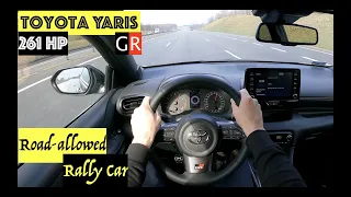 NEW 2021 Toyota Yaris GR 1.6 261HP GR-FOUR | POV TEST DRIVE| 0-100 TEST by #GearUp