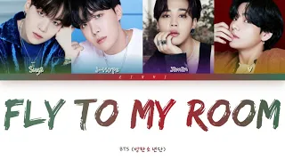 BTS (방탄소년단) - "Fly To My Room" Lyrics [Color Coded Lyrics Han/Rom/Eng]