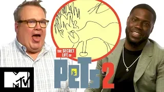 Kevin Hart & Eric Stonestreet’s Terrible Drawings Of Pets | MTV Movies