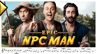 Epic NPC Man Theme | Easy Sheet Music Notes