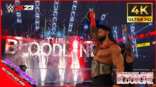 WWE 2K23 - BLOODLINE FULL ENTRANCE(4K HD)