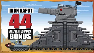 "Iron Kaput 44 all series plus Bonus" Cartoons about tanks