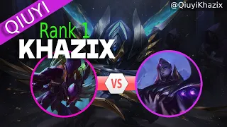 [RANK 1 KHAZIX] QIUYI KHAZIX VS BELVETH 10 KILL - QIUYI KHAZIX GUIDE