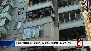 Fighting flares in eastern Ukraine