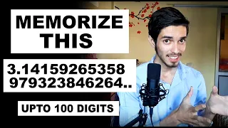 Memorize the first 100 digits of Pi in 5 Minutes (Method to Memorize Any number) Mental Maths-3