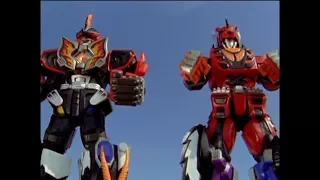 True Friends, True Spirits - Megazord Fight 2 (E18) | Jungle Fury | Power Rangers Official