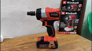 Einhell TE-CW 18 Li BL Solo Cordless Impact Driver - unboxing, review and test