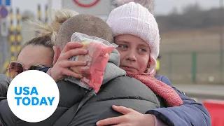 Ukrainian refugees search for safety amid Russian invasion | USA TODAY
