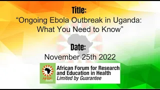 “Ongoing Ebola Outbreak in Uganda: What You Need to Know”