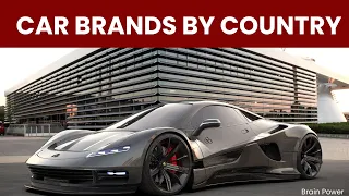 An Absolutely Complete Full List of Car Companies Organized by Country