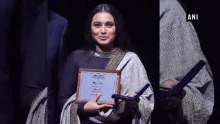 Rani Mukerji wins the Best Actress Award for Hichki