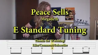 Peace Sells - Megadeth (Bass Cover with Tabs)