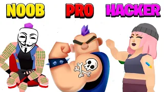 NOOB vs PRO vs HACKER - Ink Tattoo