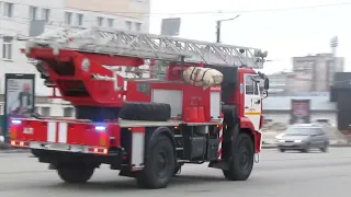 Пожарные машины АЦ 3.2-40/4 КамАЗ 43253 , АЛ-30 КамАЗ 43118 и АЦ 2,5-40 ЗИЛ 130 RUSSIAN FIRE TRUCKS