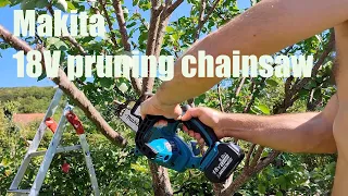 Makita 18V pruning chainsaw DUC122Z