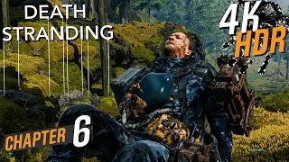 [4K HDR] Death Stranding (Hard / 100% / Exploration). Walkthrough part 6 - Episode 2: Barely Escaped