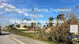 Rotonda West, Placida, Englewood Florida- 72 Hours after Hurricane Ian