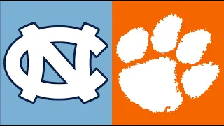 2018-19 College Basketball:  (#5) North Carolina vs. Clemson (Full Game)