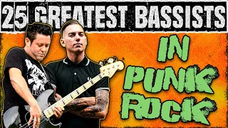The 25 Best Punk Bassists Of All Time (Redux)