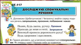 2 клас Українська  мова Досліджую спонукальні речення