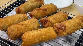 Cheeseburger Egg Rolls Recipe | How To Make Egg Rolls