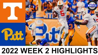 #24 Tennessee vs #17 Pittsburgh (F/OT) | College Football Week 2 | 2022 College Football Highlights