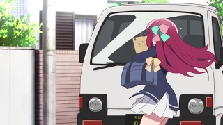 Anime Girl Gets Hit by Car