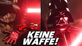 Der wahre Grund warum Vader HIER ohne sein Lichtschwert kämpft!