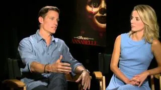 Annabelle: Ward Horton & Annabelle Wallis Exclusive Interview talks Character's Relationship