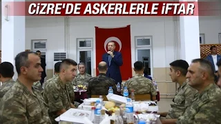 Cumhurbaşkanı ve Genelkurmay Başkanı mehmetçikle iftar yaptı