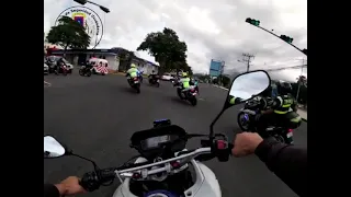 Escolta policial para ambulancia