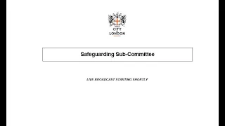 Safeguarding Sub Committee - 07/06/2021