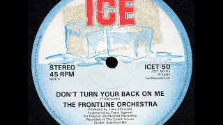 The Frontline Orchestra - Don't Turn Your Back On Me