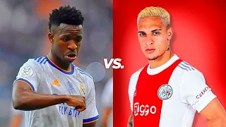 Vinícius Jr VS Antony   Who Is The Best   Crazy Skills & Show & Goals