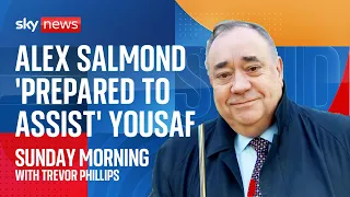 Alex Salmond 'prepared to assist' Humza Yousaf in no confidence vote